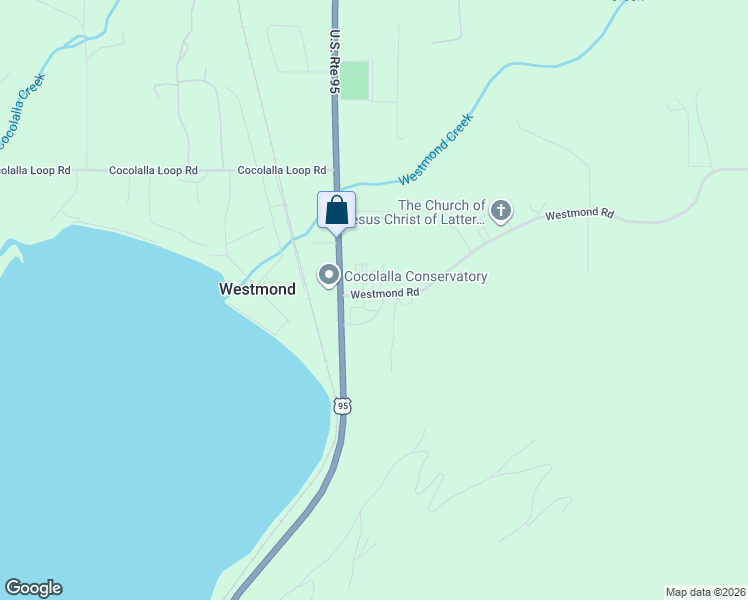 map of restaurants, bars, coffee shops, grocery stores, and more near 50 Westmond Road in Cocolalla