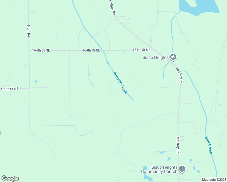 map of restaurants, bars, coffee shops, grocery stores, and more near 9930 160th Street Northeast in Arlington