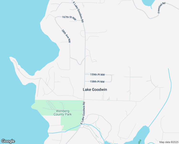 map of restaurants, bars, coffee shops, grocery stores, and more near 3431 159th Place Northwest in Stanwood