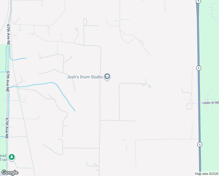 map of restaurants, bars, coffee shops, grocery stores, and more near 16115 77th Avenue Northeast in Arlington
