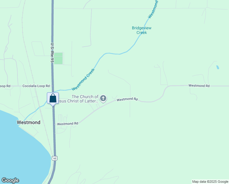 map of restaurants, bars, coffee shops, grocery stores, and more near 435 Westmond Road in Cocolalla