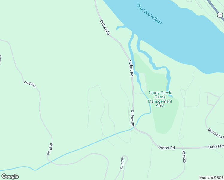 map of restaurants, bars, coffee shops, grocery stores, and more near 83-545 Morning Star Mountain Rd in Priest River