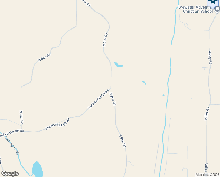 map of restaurants, bars, coffee shops, grocery stores, and more near 2 Hanford Cut Off Road in Brewster