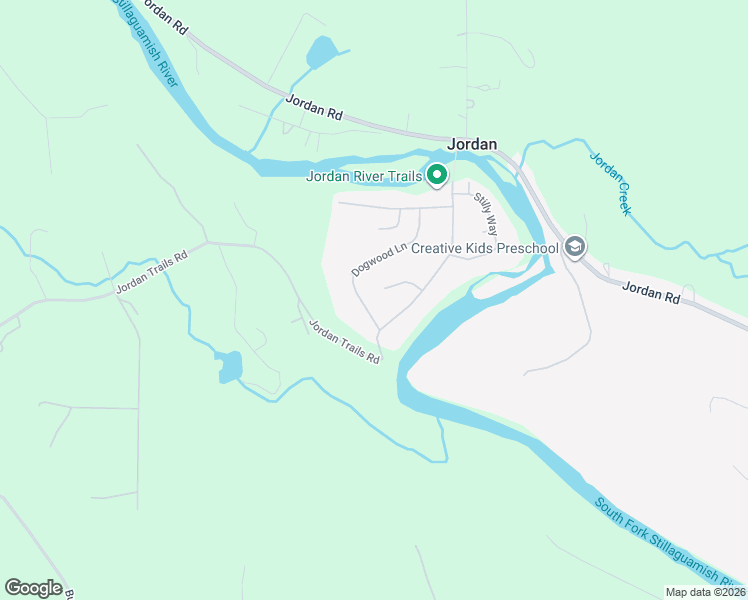 map of restaurants, bars, coffee shops, grocery stores, and more near 16133 Dogwood Lane in Arlington