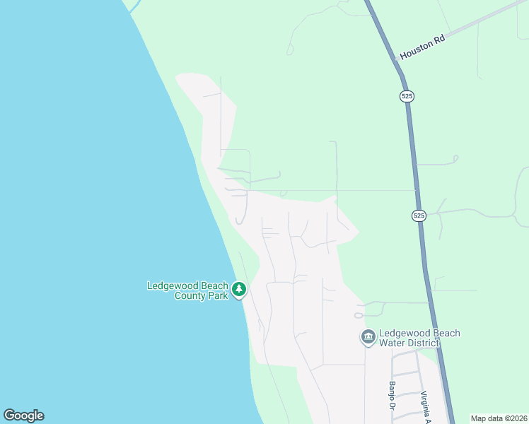 map of restaurants, bars, coffee shops, grocery stores, and more near 1752 South Seaview Avenue in Coupeville