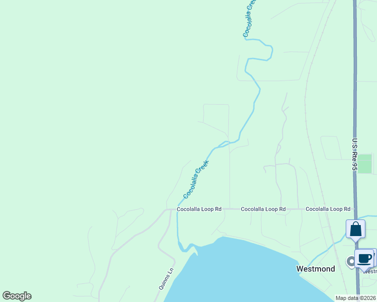 map of restaurants, bars, coffee shops, grocery stores, and more near 182 Fern Lane in Cocolalla