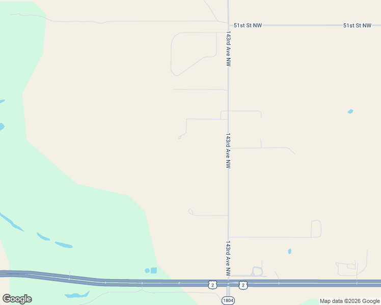 map of restaurants, bars, coffee shops, grocery stores, and more near 14590 50c Street in Williston