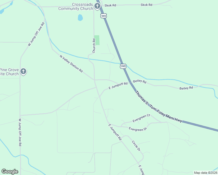 map of restaurants, bars, coffee shops, grocery stores, and more near 3245 North Valley Station Road in Valley
