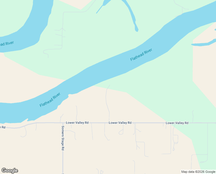 map of restaurants, bars, coffee shops, grocery stores, and more near 1255 Lower Valley Road in Kalispell