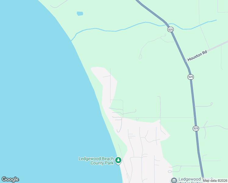 map of restaurants, bars, coffee shops, grocery stores, and more near 1661 South Seacrest Lane in Coupeville