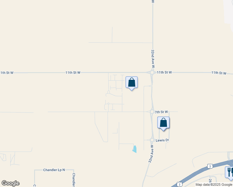 map of restaurants, bars, coffee shops, grocery stores, and more near in Williston