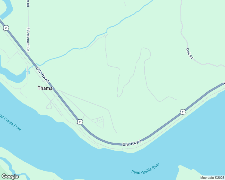 map of restaurants, bars, coffee shops, grocery stores, and more near 176 Moose Creek in Priest River