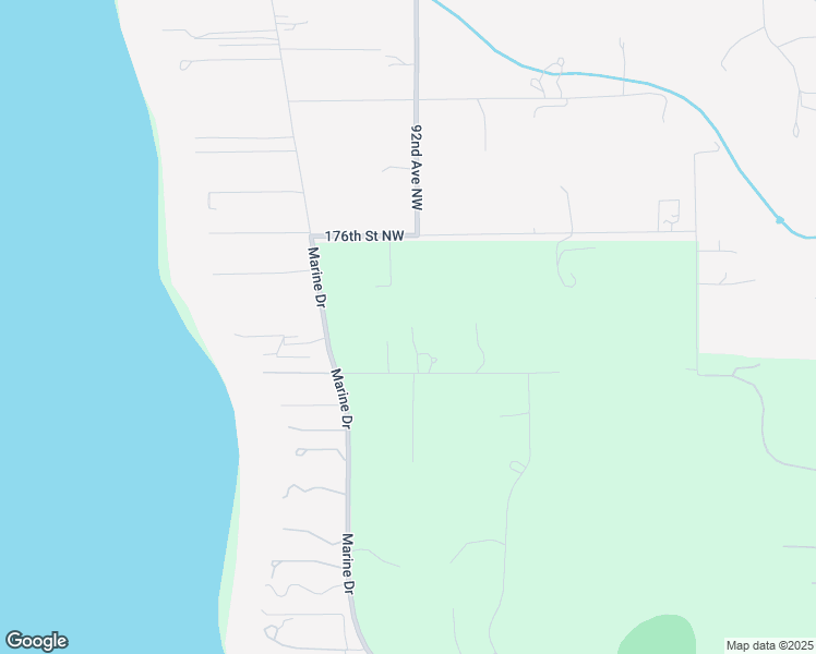 map of restaurants, bars, coffee shops, grocery stores, and more near 9221 Lindholm Street in Stanwood