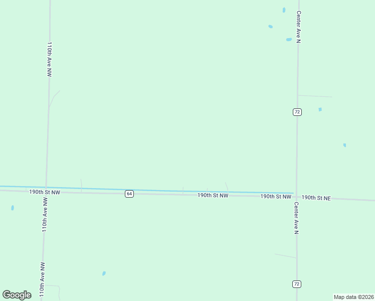 map of restaurants, bars, coffee shops, grocery stores, and more near 10444 190th Street Northwest in Thief River Falls