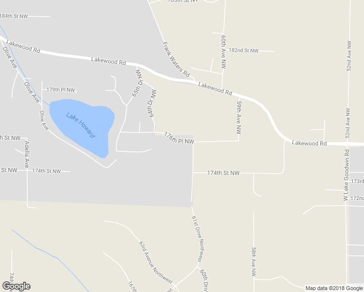 map of restaurants, bars, coffee shops, grocery stores, and more near 17526 62nd Avenue Northwest in Stanwood