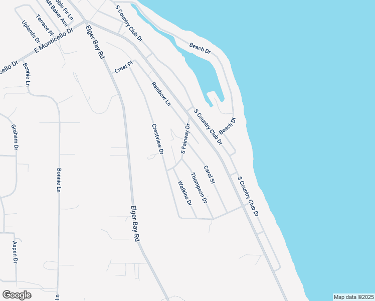 map of restaurants, bars, coffee shops, grocery stores, and more near 1467 South Fairway Drive in Camano
