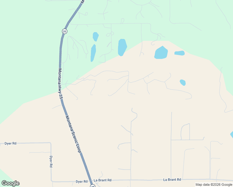 map of restaurants, bars, coffee shops, grocery stores, and more near 62 Indian Ridge Road in Kalispell