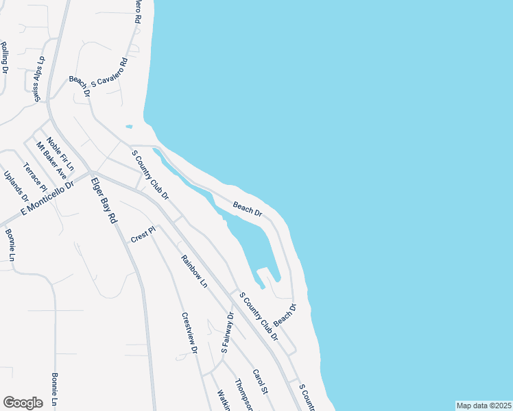 map of restaurants, bars, coffee shops, grocery stores, and more near 1307 Beach Drive in Camano