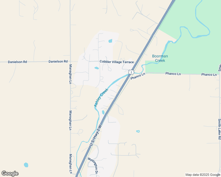 map of restaurants, bars, coffee shops, grocery stores, and more near 3255 U.S. Highway 2 West in Kalispell