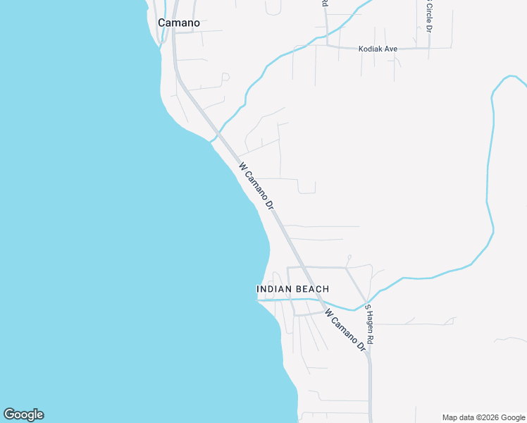 map of restaurants, bars, coffee shops, grocery stores, and more near 1230 West Camano Drive in Camano