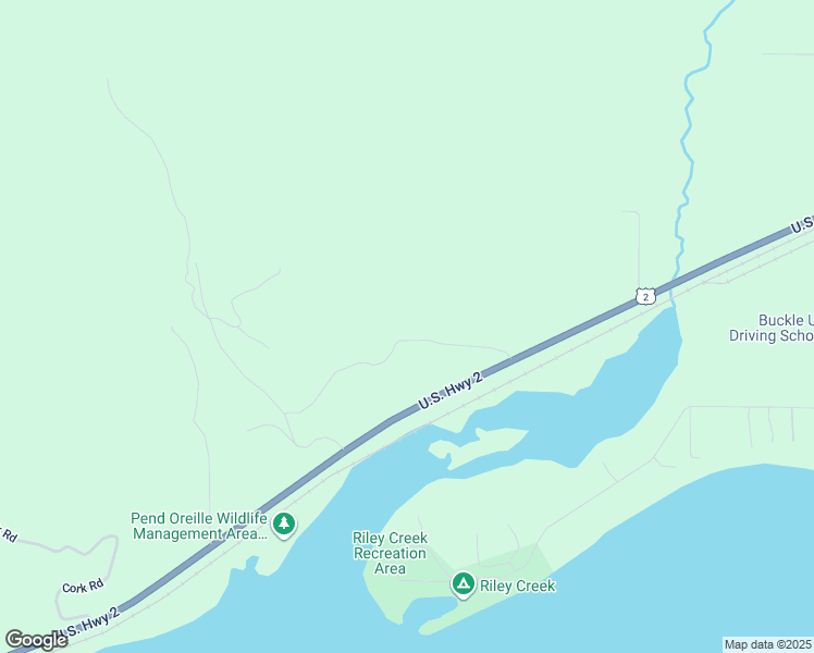 map of restaurants, bars, coffee shops, grocery stores, and more near 13807 U.S. 2 in Priest River