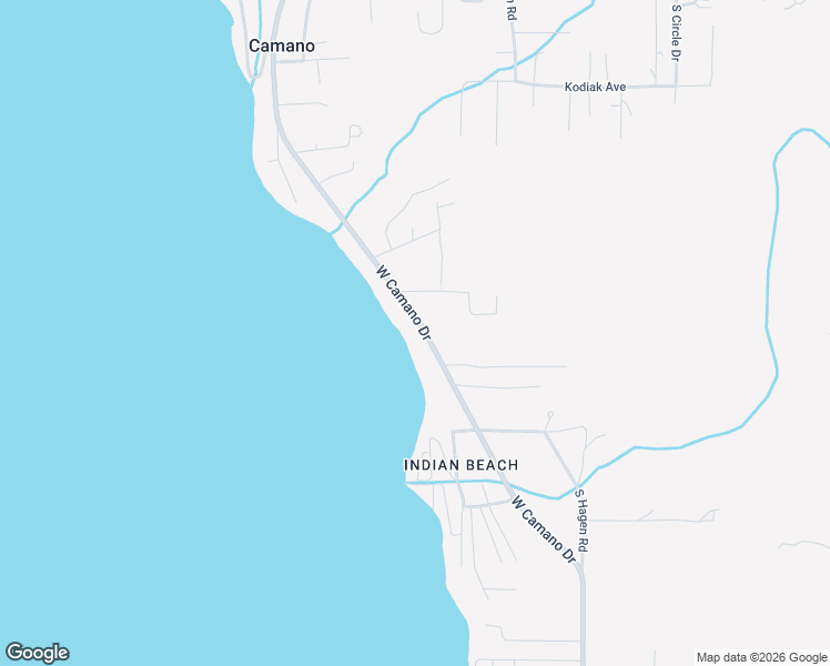 map of restaurants, bars, coffee shops, grocery stores, and more near 1230 West Camano Drive in Camano
