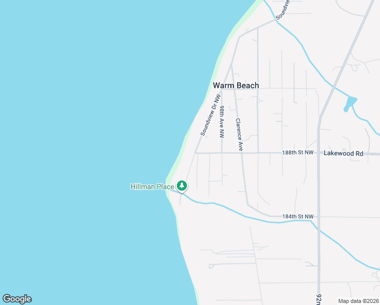 map of restaurants, bars, coffee shops, grocery stores, and more near 18802 Soundview Drive Northwest in Stanwood