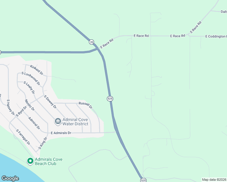 map of restaurants, bars, coffee shops, grocery stores, and more near 29900-30098 Highway 525 in Coupeville