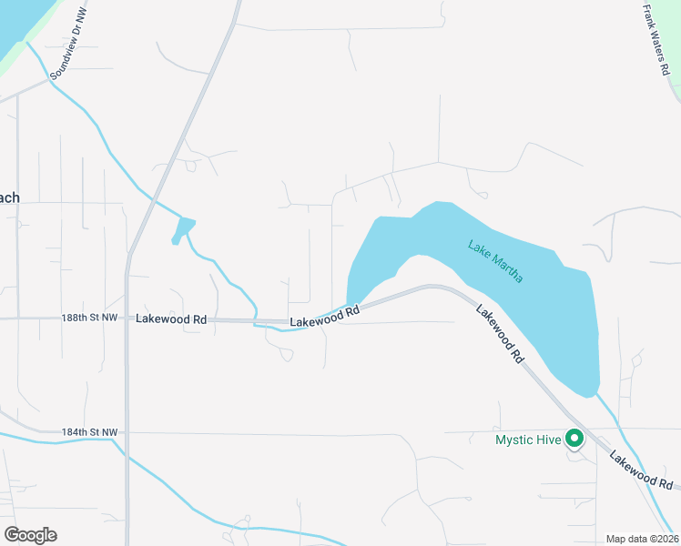 map of restaurants, bars, coffee shops, grocery stores, and more near 18825 84th Drive Northwest in Stanwood