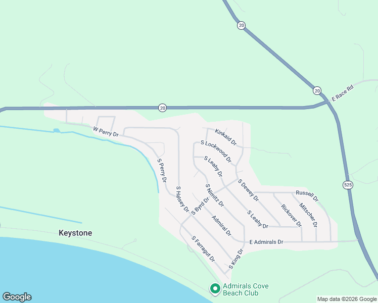 map of restaurants, bars, coffee shops, grocery stores, and more near 1136 South Leahy Drive in Coupeville