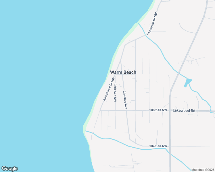 map of restaurants, bars, coffee shops, grocery stores, and more near 19024 Soundview Drive Northwest in Stanwood