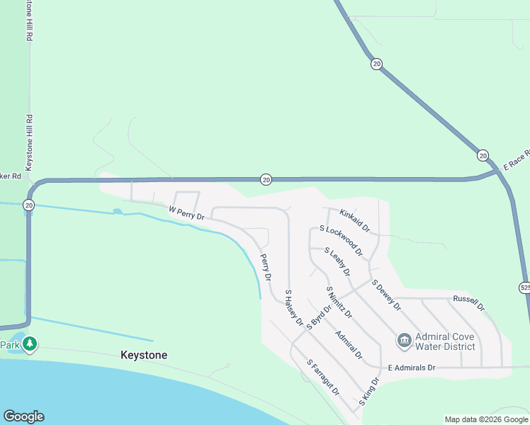 map of restaurants, bars, coffee shops, grocery stores, and more near 1084 South Halsey Drive in Coupeville
