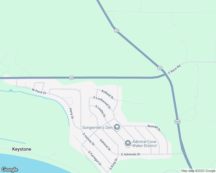 map of restaurants, bars, coffee shops, grocery stores, and more near 1108 Chadwick Court in Coupeville