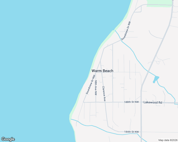 map of restaurants, bars, coffee shops, grocery stores, and more near 19132 Soundview Drive Northwest in Stanwood