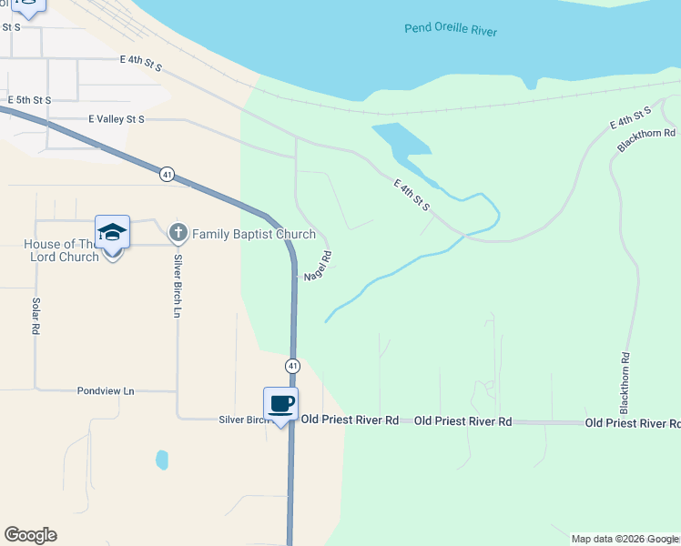 map of restaurants, bars, coffee shops, grocery stores, and more near 57 Nagel Road in Oldtown