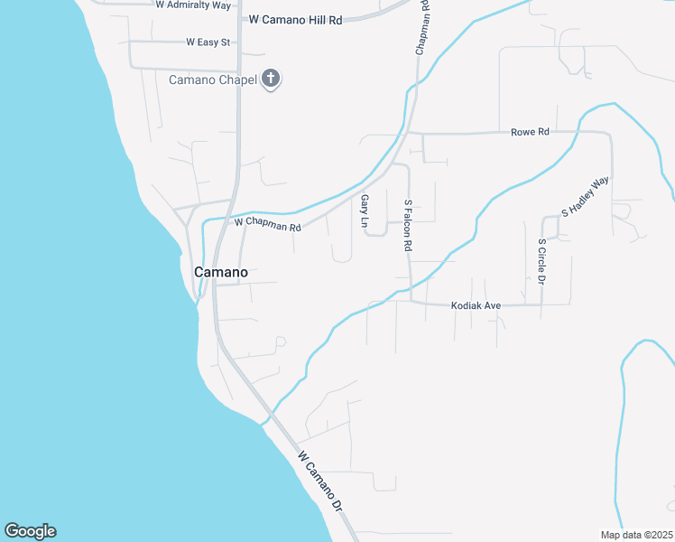 map of restaurants, bars, coffee shops, grocery stores, and more near 1041 Zion Place in Camano Island