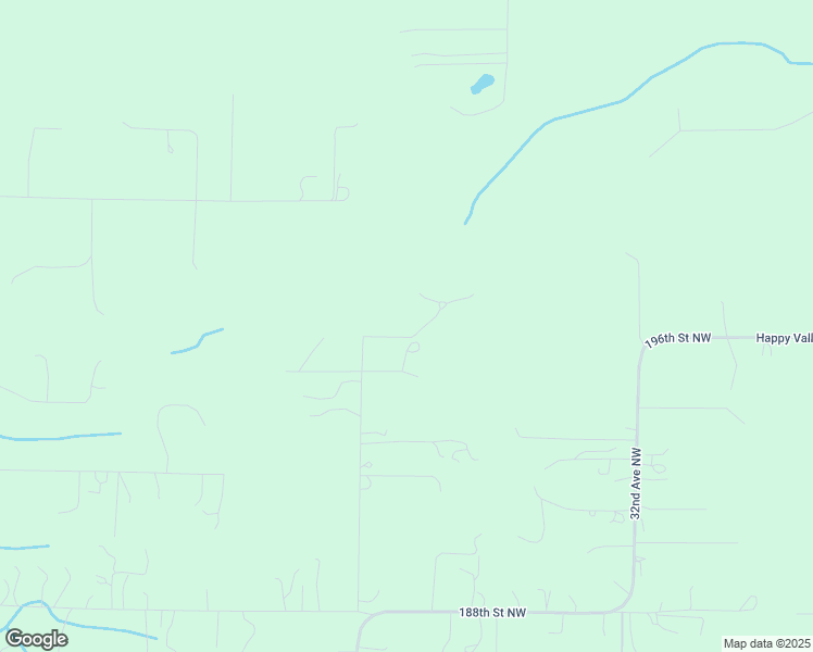 map of restaurants, bars, coffee shops, grocery stores, and more near 19612 38th Drive Northwest in Stanwood