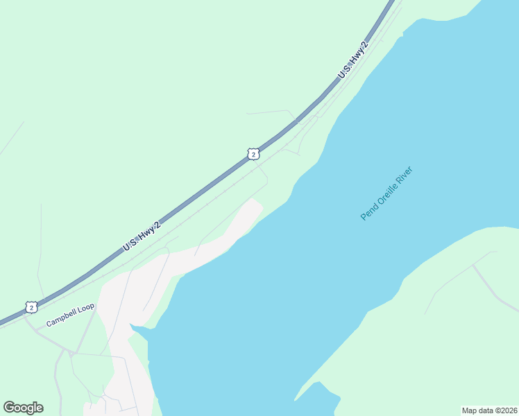 map of restaurants, bars, coffee shops, grocery stores, and more near 195 River Bend Drive in Priest River