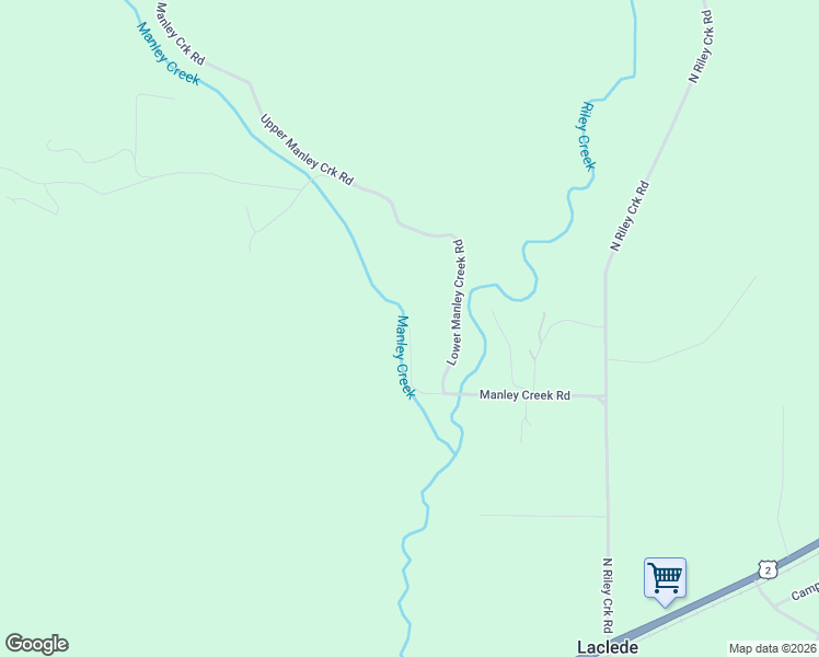 map of restaurants, bars, coffee shops, grocery stores, and more near 467 Manley Creek Road in Laclede