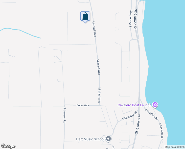 map of restaurants, bars, coffee shops, grocery stores, and more near 900 Michael Way in Camano