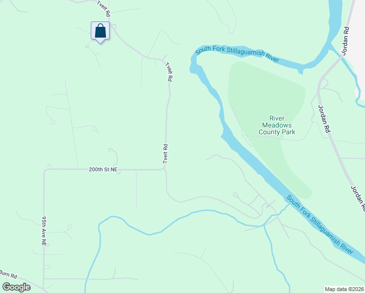 map of restaurants, bars, coffee shops, grocery stores, and more near 20129 Tveit Road in Arlington