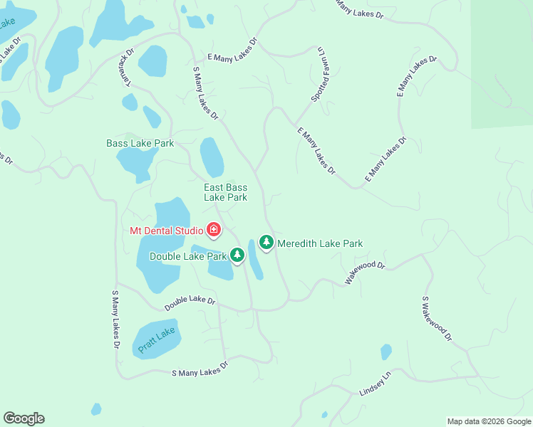 map of restaurants, bars, coffee shops, grocery stores, and more near 273 South Many Lakes Drive in Kalispell