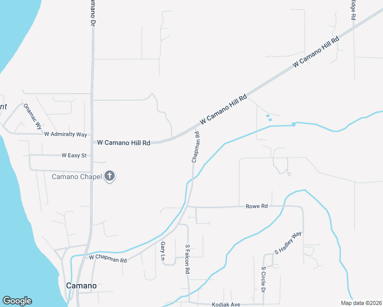 map of restaurants, bars, coffee shops, grocery stores, and more near 522 Chapman Road in Camano