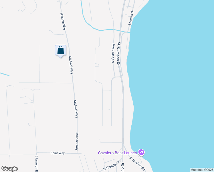 map of restaurants, bars, coffee shops, grocery stores, and more near 808 South Patricia Ann Drive in Camano