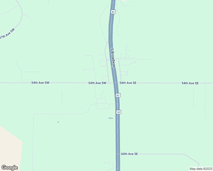 map of restaurants, bars, coffee shops, grocery stores, and more near 5400 U.S. 83 in Minot