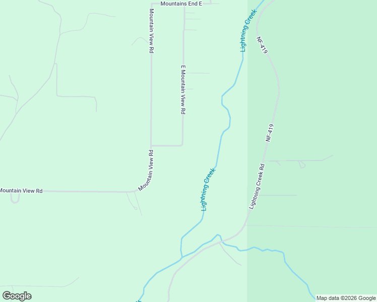 map of restaurants, bars, coffee shops, grocery stores, and more near 125-407 East Mountain View Road in Clark Fork