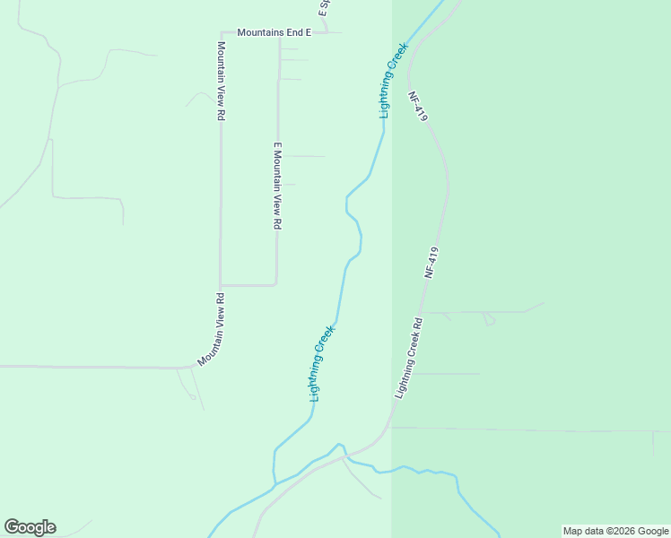 map of restaurants, bars, coffee shops, grocery stores, and more near 125 East Mountain View Road in Clark Fork