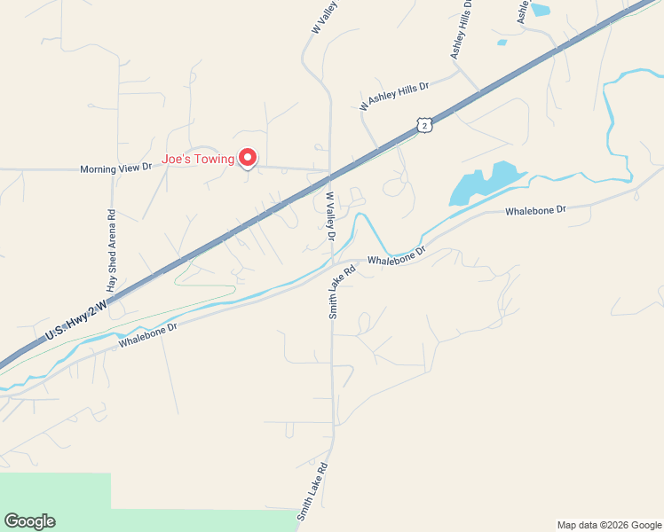 map of restaurants, bars, coffee shops, grocery stores, and more near 2001 Whalebone Drive in Kalispell
