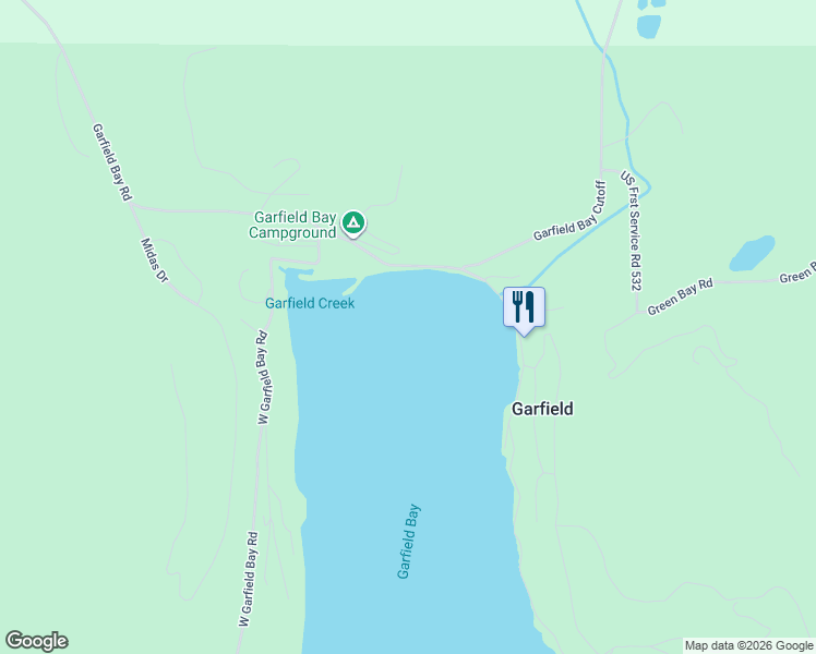 map of restaurants, bars, coffee shops, grocery stores, and more near in Garfield