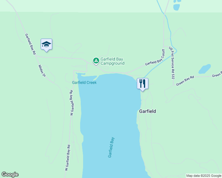 map of restaurants, bars, coffee shops, grocery stores, and more near in Sagle